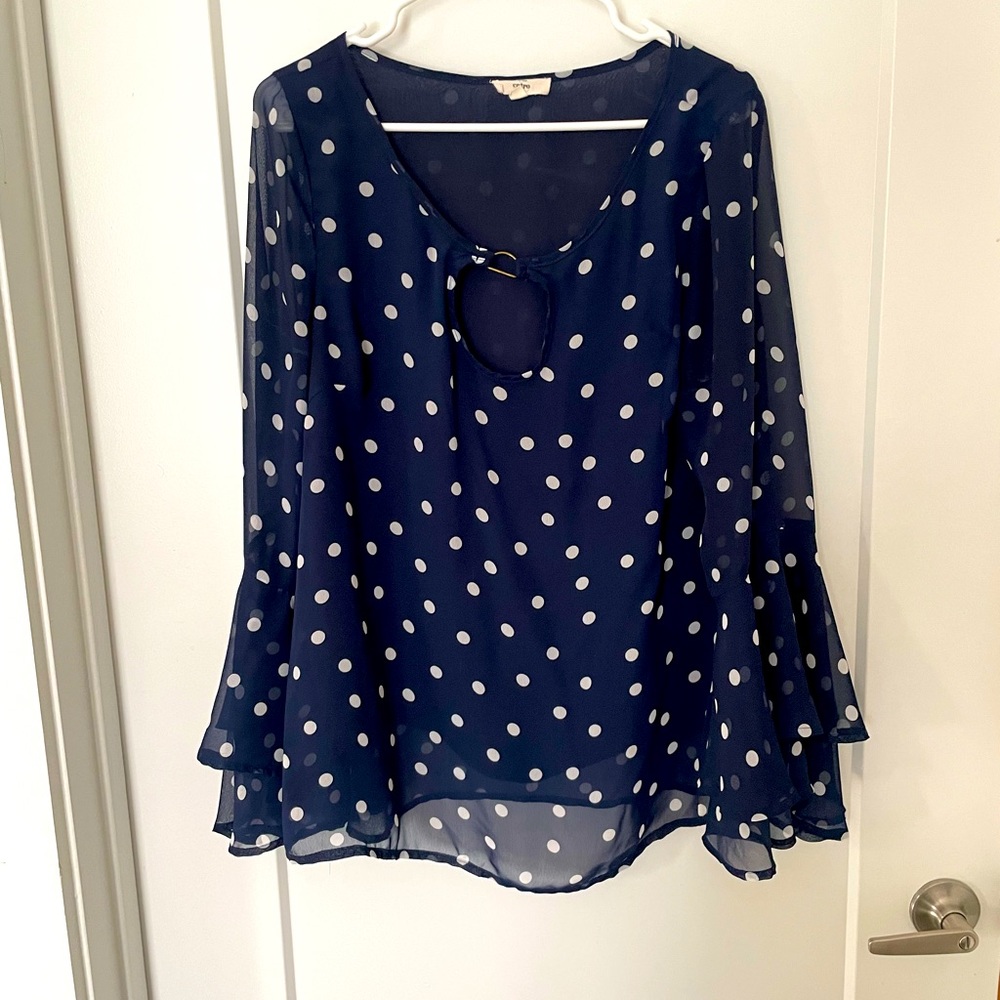 Polka Dot Dress Shirt